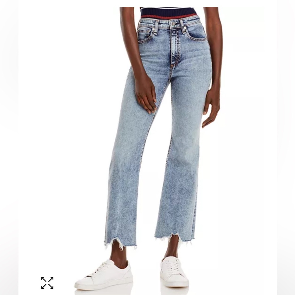 Nina high rise ankle flare Rag & Bone jeans LIKE NEW!!